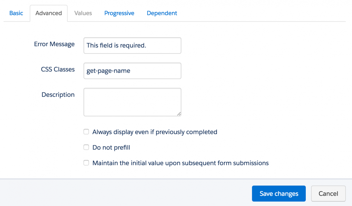 PardotFormTricksWithJavascriptAddCSSClassGetPageName Jenna