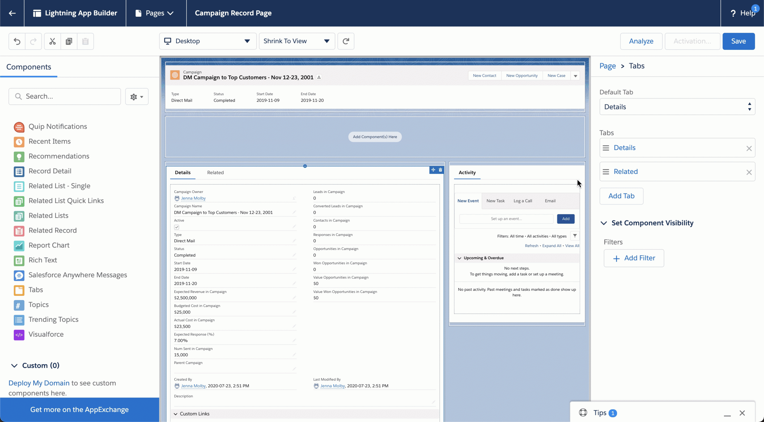 4 Changes To Make To Your Campaign Page In Salesforce Pardot School